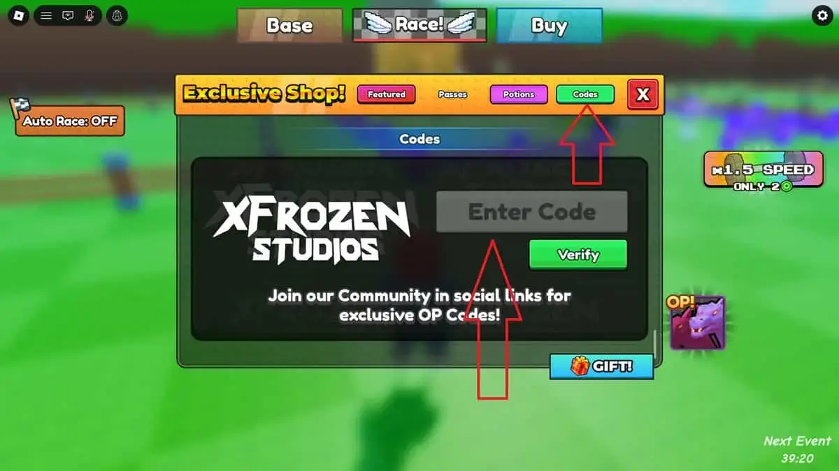Where to follow new codes?