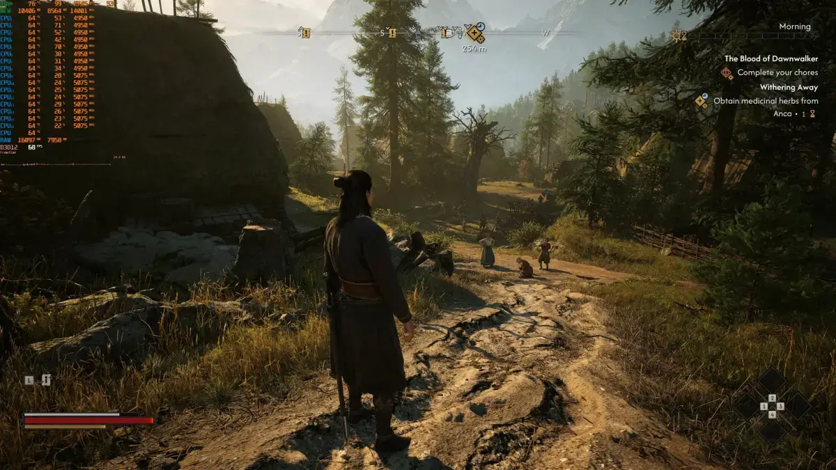 The Blood of Dawnwalker: analisi PC, il pesante prezzo di Unreal Engine 5 e gli stutter infiniti — immagine 4