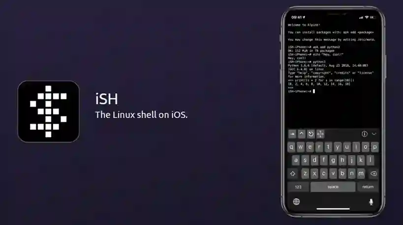 ISH SHELL : environnement Unix pour iOS. Terminal avancé similaire à Termux pour iPhone. Gestion système et commandes Unix sur appareils Apple.