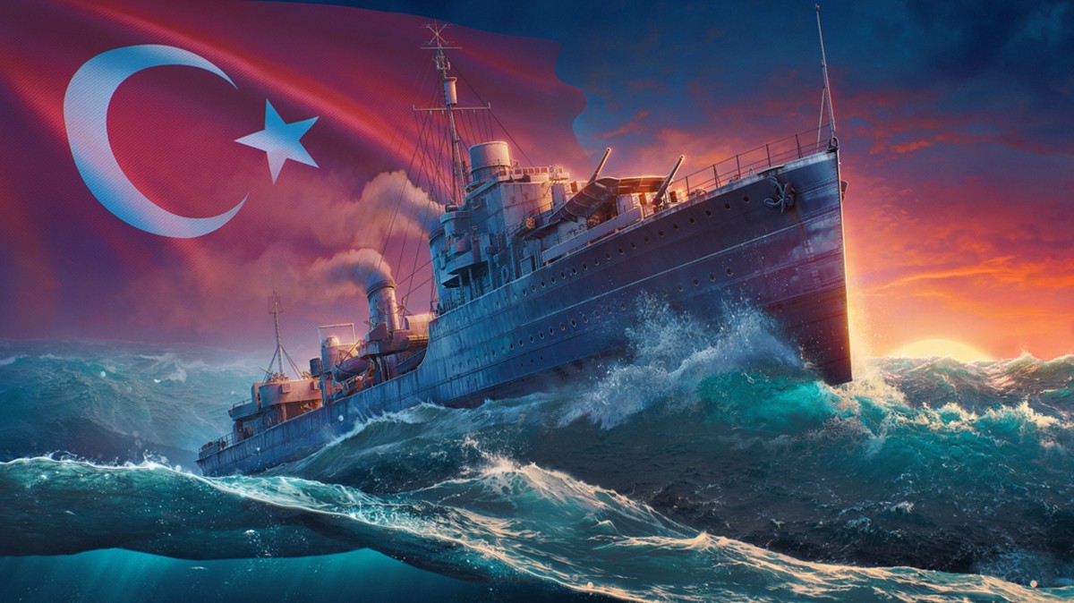 İlk Türk Gemisi Muavenet, World of Warships’e Ekleniyor